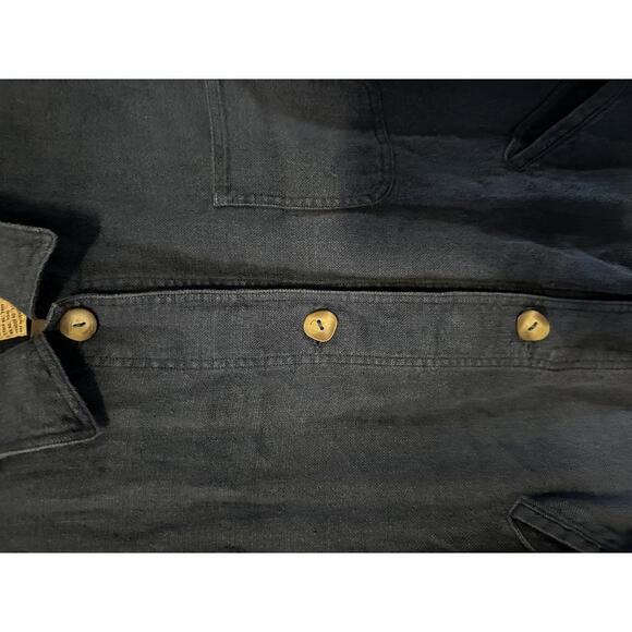 Vintage L.L.Bean Linen Chore Jacket - Women's Reg XL - Picture 4 of 9